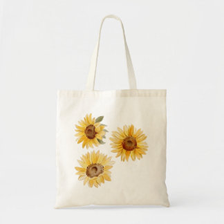 Bolso De Tela Sunflower