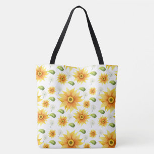 Bolso De Tela Sunflower