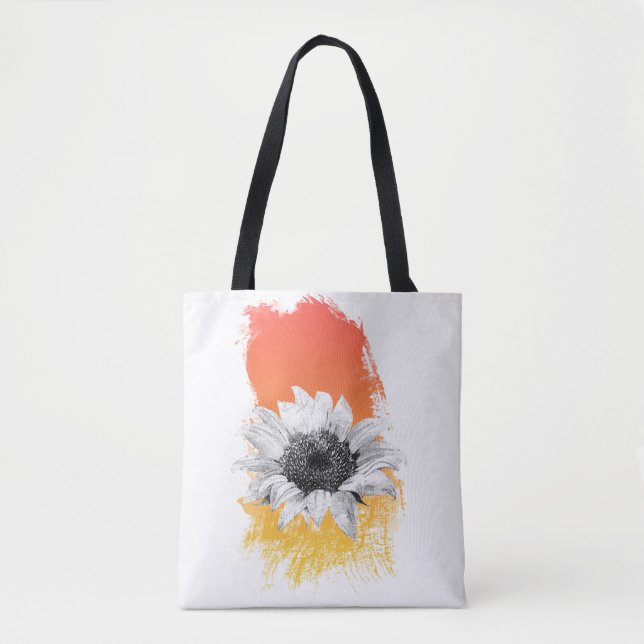 Bolso De Tela Sunflower (Anverso)