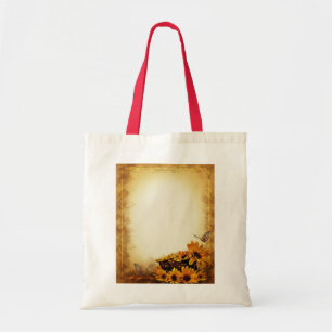 Bolso De Tela Sunflower