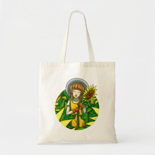 Bolso De Tela Sunflower