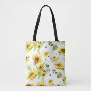 Bolso De Tela Sunflower