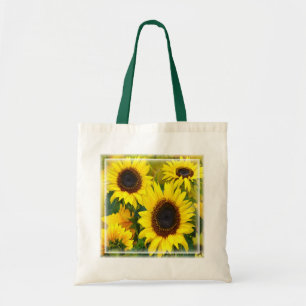 Bolso De Tela Sunflower