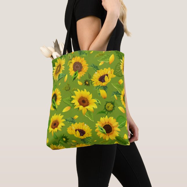Bolso De Tela Sunflower 4 (Detalle)