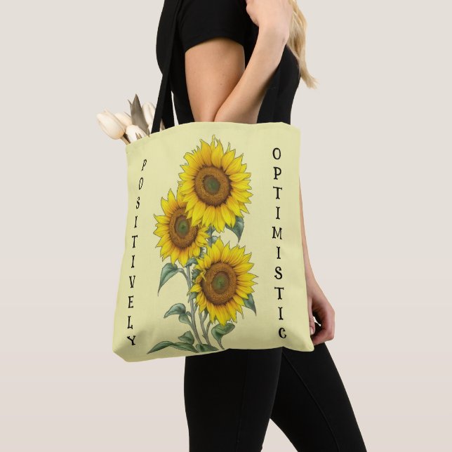 Bolso De Tela Sunflower acuático (Detalle)
