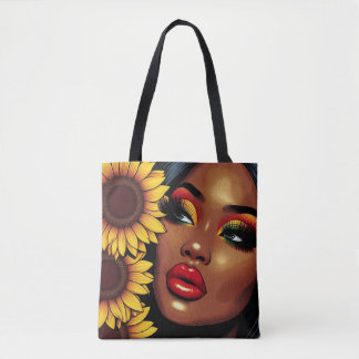 Bolso De Tela Sunflower Elegance Tote Bag