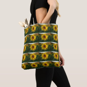 Bolso De Tela Sunflower Tote Bag
