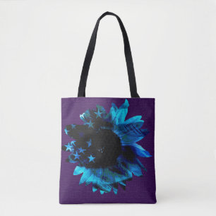 Bolso De Tela Sunflower USA
