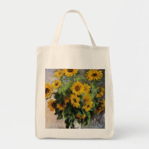 Bolso De Tela Sunflowers, 1881 by Monet.