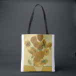 Bolso De Tela Sunflowers 1888 by Vincent van Gogh<br><div class="desc">Vincent Willem van Gogh (neerlandés: [ˈvɪ nsɛ nt ˈʋ laren ɱ v^^x] (escucha); [nota 1] 30 de marzo de 1853 - 29 de julio de 1890) fue un pintor postimpresionista holandés que se convirtió póstumamente en una de las figuras más famosas e influyentes de la historia del arte occidental. durante...</div>