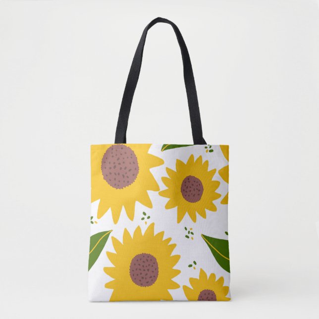 Bolso De Tela Sunflowers Galore Tote Bag (Anverso)