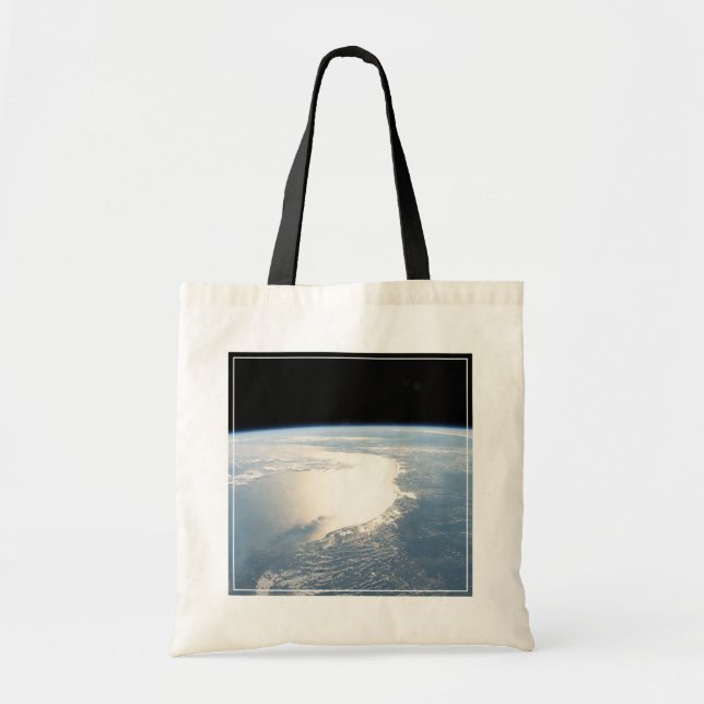 Bolso De Tela Sunglint Reflexiona Sobre El Golfo De México (Frente)