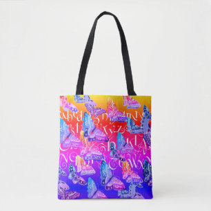 Bolso De Tela Sunny Boho Butterfly