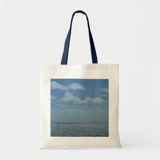 Bolso De Tela Sunny Caribbean Sea Blue Ocean
