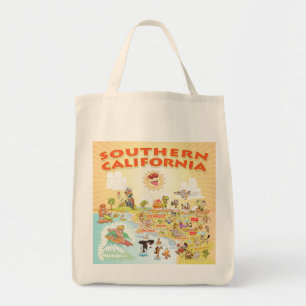 Bolso De Tela Sunny Southern California Personalizado Tote