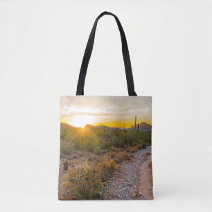 Bolso De Tela Sunrize sobre el sendero de Arizona
