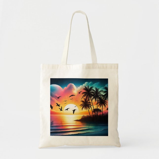 Bolso De Tela Sunset (Frente)