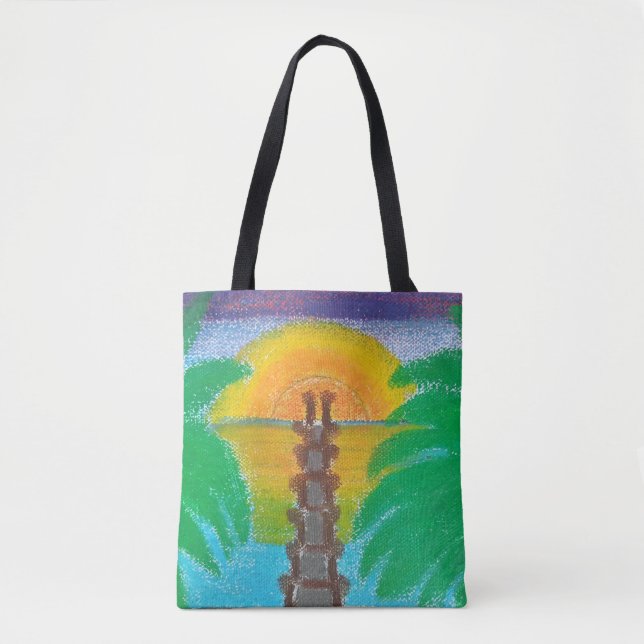 Bolso De Tela Sunset (Anverso)