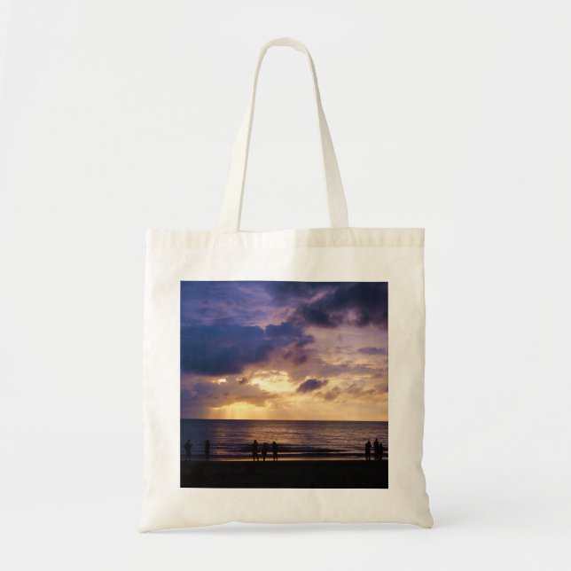 Bolso De Tela Sunset de la costa de Malasia (Frente)
