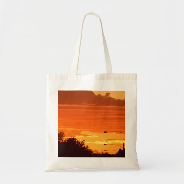Bolso De Tela Sunset es Suburbia (Frente)