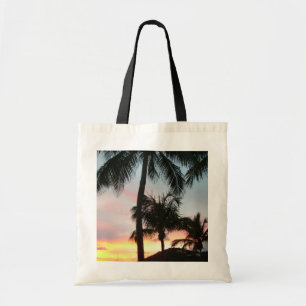Bolso De Tela Sunset Palms Tropical Landscape Photography