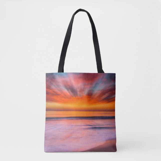 Bolso De Tela Sunset Tamarack Beach| Carlsbad, CA (Anverso)