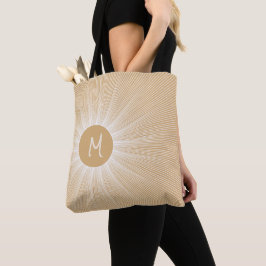 Bolso De Tela Sunshine, Astrológico, Gold, Sun Rays