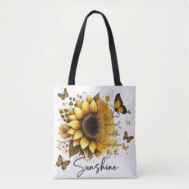 Bolso De Tela Sunshine Be the Sunshine | (Anverso)