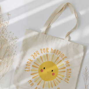 Bolso De Tela Sunshine gracias profesor moderno