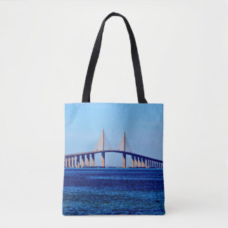 Bolso De Tela Sunshine Skyway Bridge