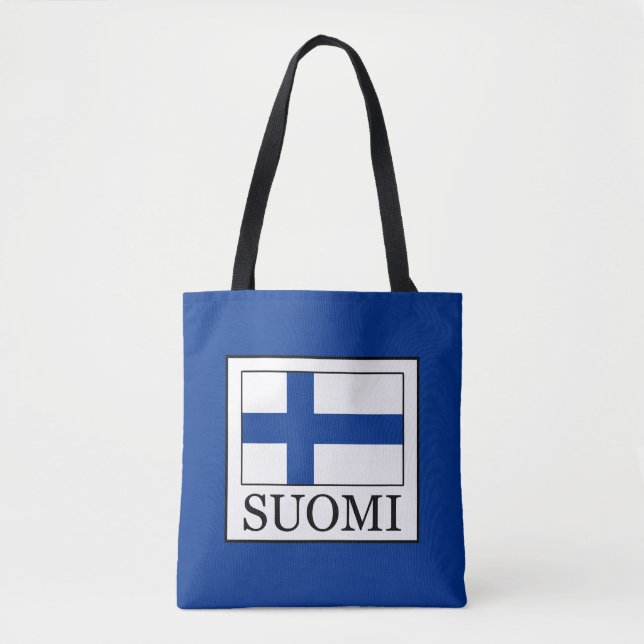 Bolso De Tela Suomi (Anverso)