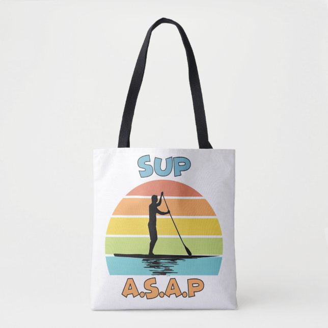 Bolso De Tela SUP ASAP Stand Up Paddling (Anverso)