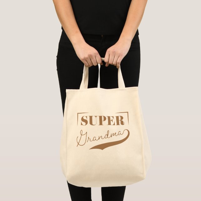 Bolso De Tela Super Abuela (Anverso (producto))