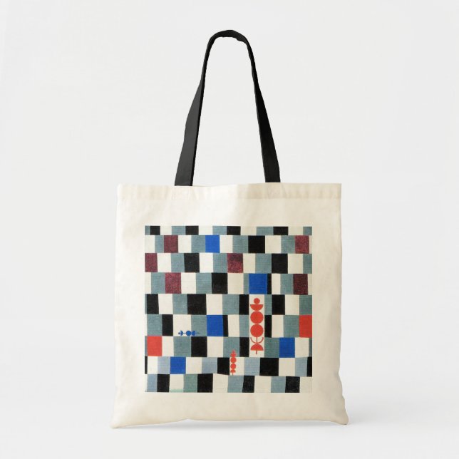 Bolso De Tela Super Chess, Paul Klee (Frente)