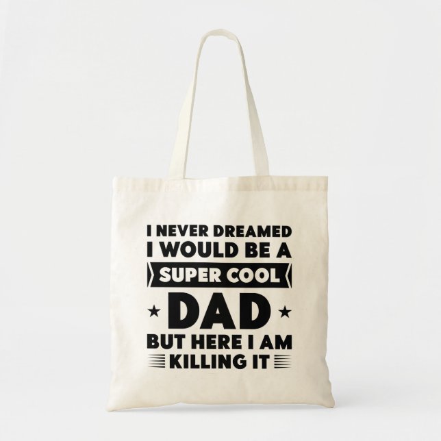 Bolso De Tela Super Guay Dad (Frente)
