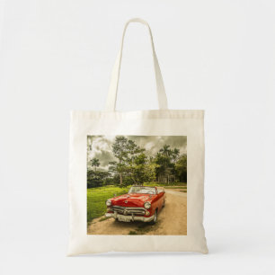 Bolso De Tela Super Guay Vintage Thunderbird Automobile