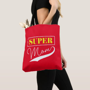 Bolso De Tela Super Mamá