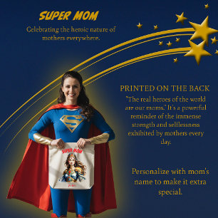 Bolso De Tela Super Mamá