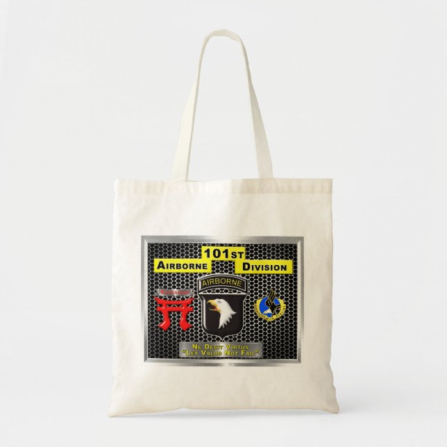Bolso De Tela Super Nuevo diseño de la 101ª División Aérea (Frente)