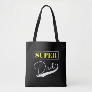 Bolso De Tela Super Papá