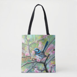 Bolso De Tela Superb Fairy Wren -