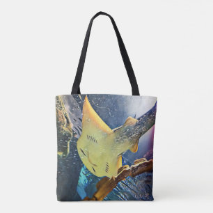 Bolso De Tela Superficie inferior artístico fresco de la