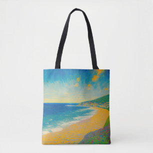 Bolso De Tela Superficie marítima 07