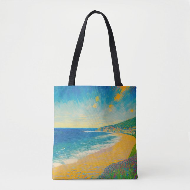 Bolso De Tela Superficie marítima 07 (Anverso)