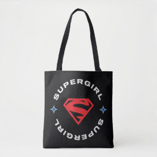 Bolso De Tela Supergirl Age of Heroes Circle S-Shield