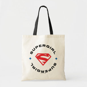Bolso De Tela Supergirl Age of Heroes Circle S-Shield