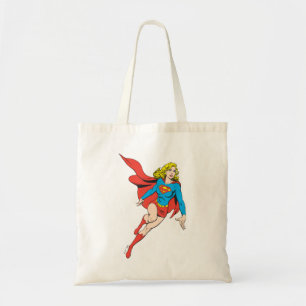 Bolso De Tela Supergirl en movimiento