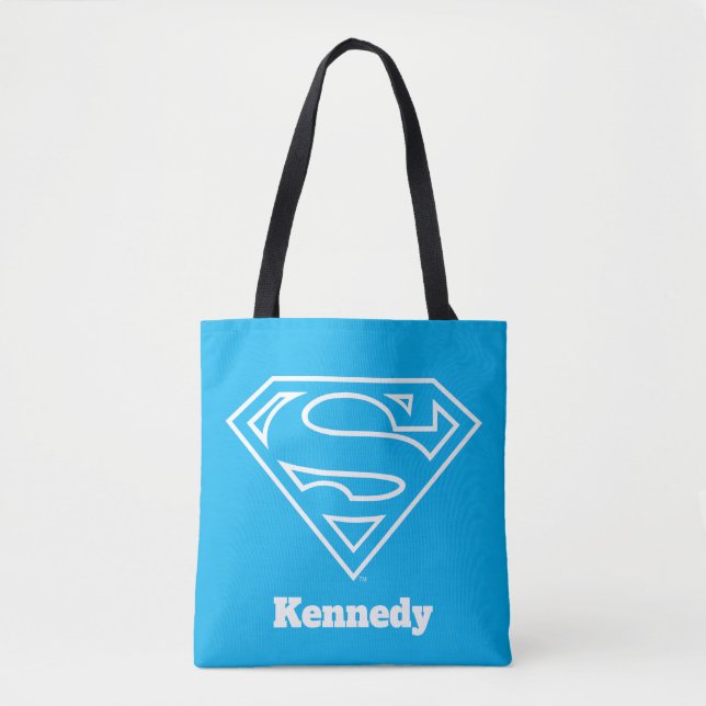 Bolso De Tela Supergirl Esquema S-Shield (Anverso)