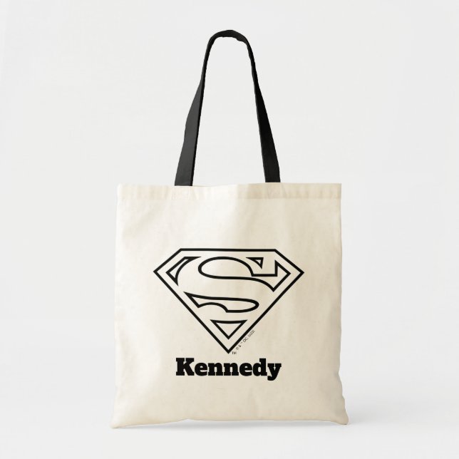 Bolso De Tela Supergirl Esquema S-Shield (Frente)