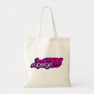 Bolso De Tela Supergirl Groovy Name y S-Shield